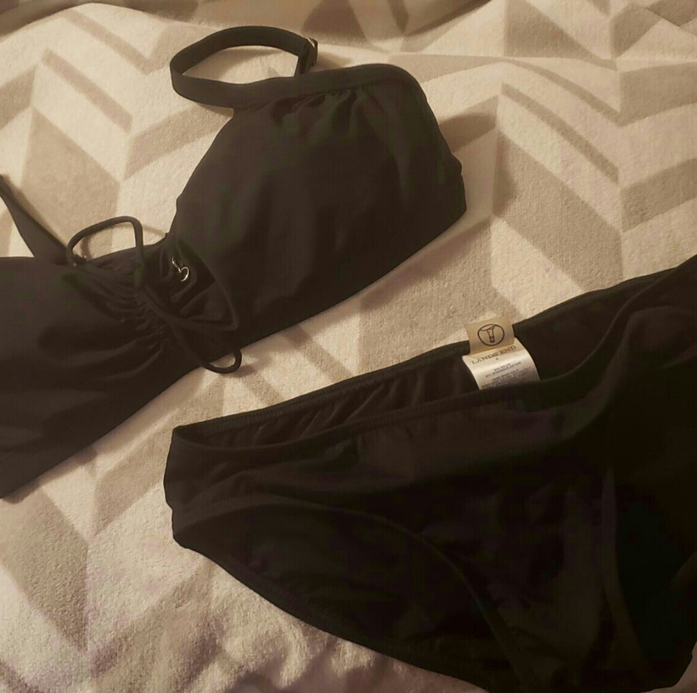 Lands End Bakini black